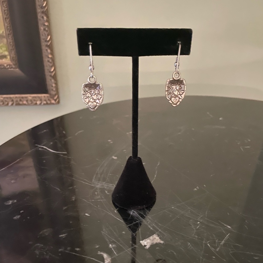 Silver earrings - Picture 2 of 3